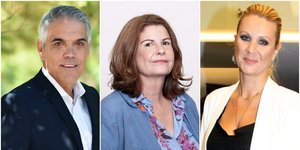 Χρήστος Τεντόμας, Αλεξία Έβερτ, Κατερίνα Γκαγκάκη