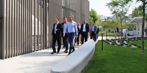 Ο Κυριάκος Μητσοτάκης στο Ελληνικό