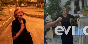 Εύβοια: Η κυρία Παναγιώτα της συγκλονιστικής φωτογραφίας από τις φωτιές του 2021 είδε το χωριό της να βυθίζεται στη λάσπη