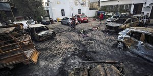 Νοσοκομείο στη Γάζα μετά από βομβαρδισμό