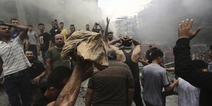 Παλαιστίνιοι στη Γάζα