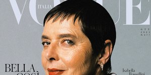 H Ιζαμπέλα Ροσελίνι στο εξώφυλλο της ιταλικής Vogue