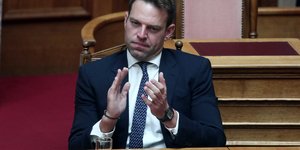 Ο πρόεδρος του ΣΥΡΙΖΑ Στέφανος Κασσελάκης