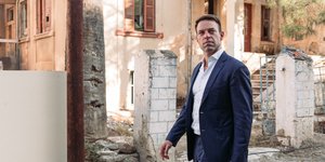 Ο Στέφανος Κασσελάκης στη Κύπρο