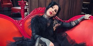 H tattoo artist Kat Von D