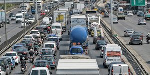 Ουρές χιλιομέτρων στον Κηφισό εξαιτίας τροχαίου