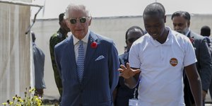 Ο βασιλιάς Κάρολος στην Κένυα