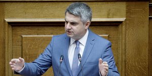 Ο βουλευτής Αρκαδίας του ΠΑΣΟΚ Οδυσσέας Κωνσταντινόπουλος