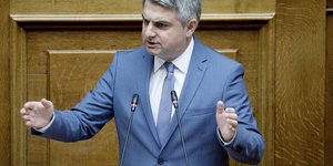 Ο βουλευτής Αρκαδίας του ΠΑΣΟΚ Οδυσσέας Κωνσταντινόπουλος