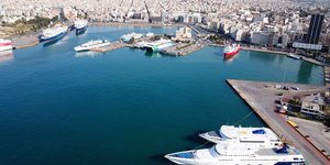 λιμανι πειραια απο ψηλα