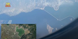 Η λίμνη Κάρλα από ψηλά