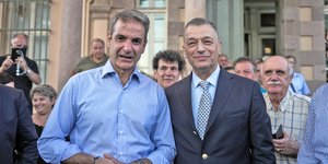 Το απόγευμα ο Κυριάκος Μητσοτάκης θα έχει συνάντηση με τον υποψήφιο περιφερειάρχη Βορείου Αιγαίου Αλκιβιάδη Στεφανή