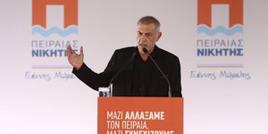 O Γιάννης Μώραλης σε κεντρική ομιλία του