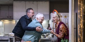 Λάζαρος Γεωργακόπουλος, Ξένια Καλογεροπούλου, Θέμις Μπαζάκα 