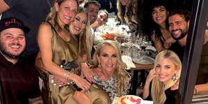 Nτορέττα Παπαδημητρίου γενέθλια στο σπίτι της