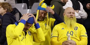 Καμία διάθεση για ποδόσφαιρο δεν είχαν οι οπαδοί της Σουηδίας, στον αγώνα με τον Βέλγιο για τα προκριματικάα του Euro 2024