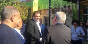 Ο Κυριάκος Πιερρακάκης στο Ηράκλειο