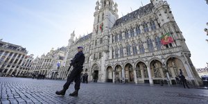 Πολύ υψηλά είναι τα μέτρα ασφαλείας στις Βρυξέλλες μετά το τρομοκρατικό χτύπημα το βράδυ της Δευτέρας (16/10)