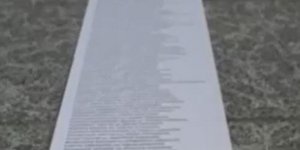 Ψηφοδέλτιο 98 εκατοστών στο Ηράκλειο