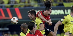 Φάση από τον αγώνα της Βιγιαρεάλ με τη Ρεν για τον όμιλο του Europa League στον οποίο βρίσκεται και ο Παναθηναϊκός