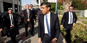Ο Ρίσι Σούνακ στο Τελ Αβίβ