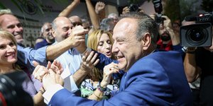 Συντριπτική νίκη του Στέλιου Αγγελούδη στη Θεσσαλονίκη