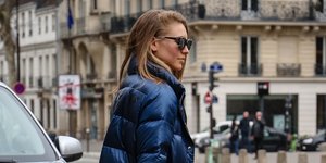 μπλε μπουφάν