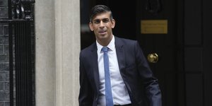 Ο Ρίσι Σούνακ στο Νο10