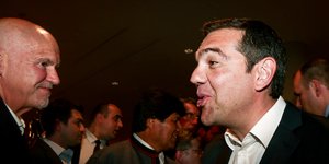 Γιώργος Παπανδρέου και Αλέξης Τσίπρας