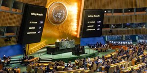 Ο ΟΗΕ ενέκρινε ψήφισμα για «ανθρωπιστική εκεχειρία» στη Λωρίδα της Γάζας -Καταψήφισαν ΗΠΑ και Ισραήλ