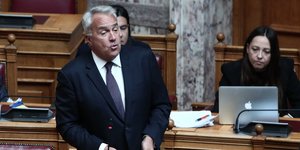 Ο Μάκης Βορίδης στη Βουλή