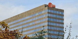 To μέγαρο του ZDF στο Μάιντς της Γερμανίας