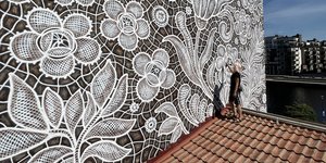 Η street artist Nespoon στο Halmstad της Σουηδίας