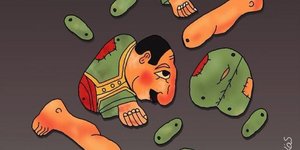 Το σκίτσο του Αρκά για τον ΣΥΡΙΖΑ