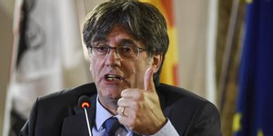 Ο πρώην πρόεδρος της Καταλωνίας, Κάρλες Πουτζντεμόν