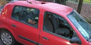 Μετεωρίτης σε αυτοκίνητο