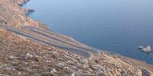 Επικίνδυνος δρόμος στην Κρήτη