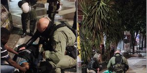 Άνδρες των ΜΑΤ έδωσαν τις πρώτες βοήθειες σε αλλοδαπό που αισθάνθηκε αδιαθεσία