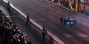 Στιγμιότυπο από εκδήλωση της F1 στο Λας Βέγκας