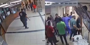 Στιγμιότυπα από βίντεο που δημοσίευσαν οι IDF με τη μεταφορά, όπως λένε, ομήρων της Χαμάς στο νοσοκομείο αλ Σίφα / Φωτογραφίες: IDF