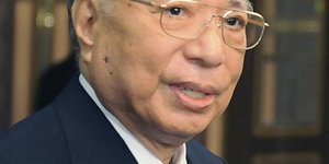 Ο Νταϊσάκου Ικέντα, πρώην επικεφαλής της βουδιστικής οργάνωσης Σόκα Γκάκκαϊ