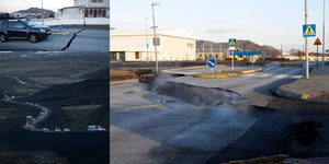 Απίστευτες σκηνές στην Ισλανδία λόγω του ηφαισείου: Δρόμοι κόβονται στα δύο, χιλιάδες σεισμοί, εκκενώνουν οι κάτοικοι