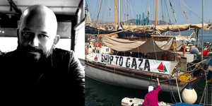 Ένας από τους διοργανωτές της νηοπομπής προς τη Γάζα