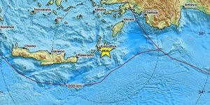 Σεισμός κοντά στην Κάρπαθο