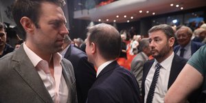 Ο Στέφανος Κασσελάκης και ο Νίκος Ανδρουλάκης