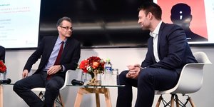 Ο Στέφανος Κασσελάκης και ο Ξενοφών Κοντιάδης