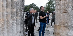 Τον αρχαιολογικό χώρο της Νεμέας επισκέφθηκε ο Στέφανος Κασσελάκης