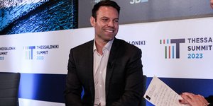 Ο Στέφανος Κασσελάκης στο Thessaloniki Summit 2023