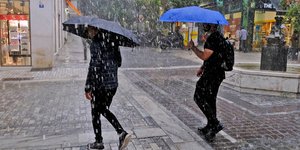 Καταιγίδα στην Αττική 