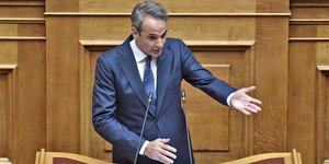 Ο πρωθυπουργός Κυριάκος Μητσοτάκης 